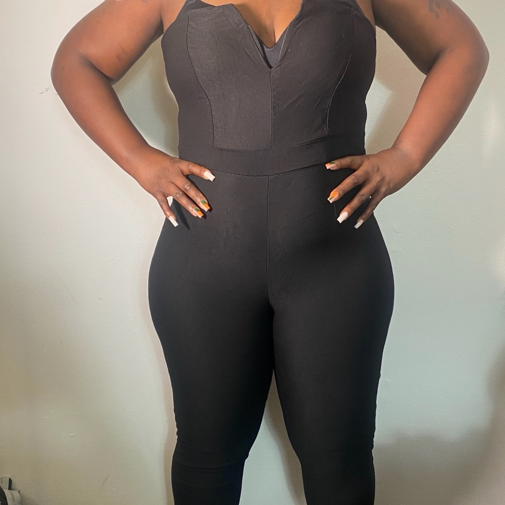 Black jumpsuit